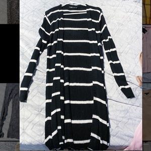 Fashion Nova Striped Cardigan
